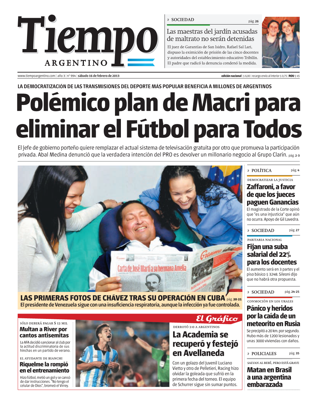 Polémico Plan De Macri Para Eliminar El Fútbol Para Todos