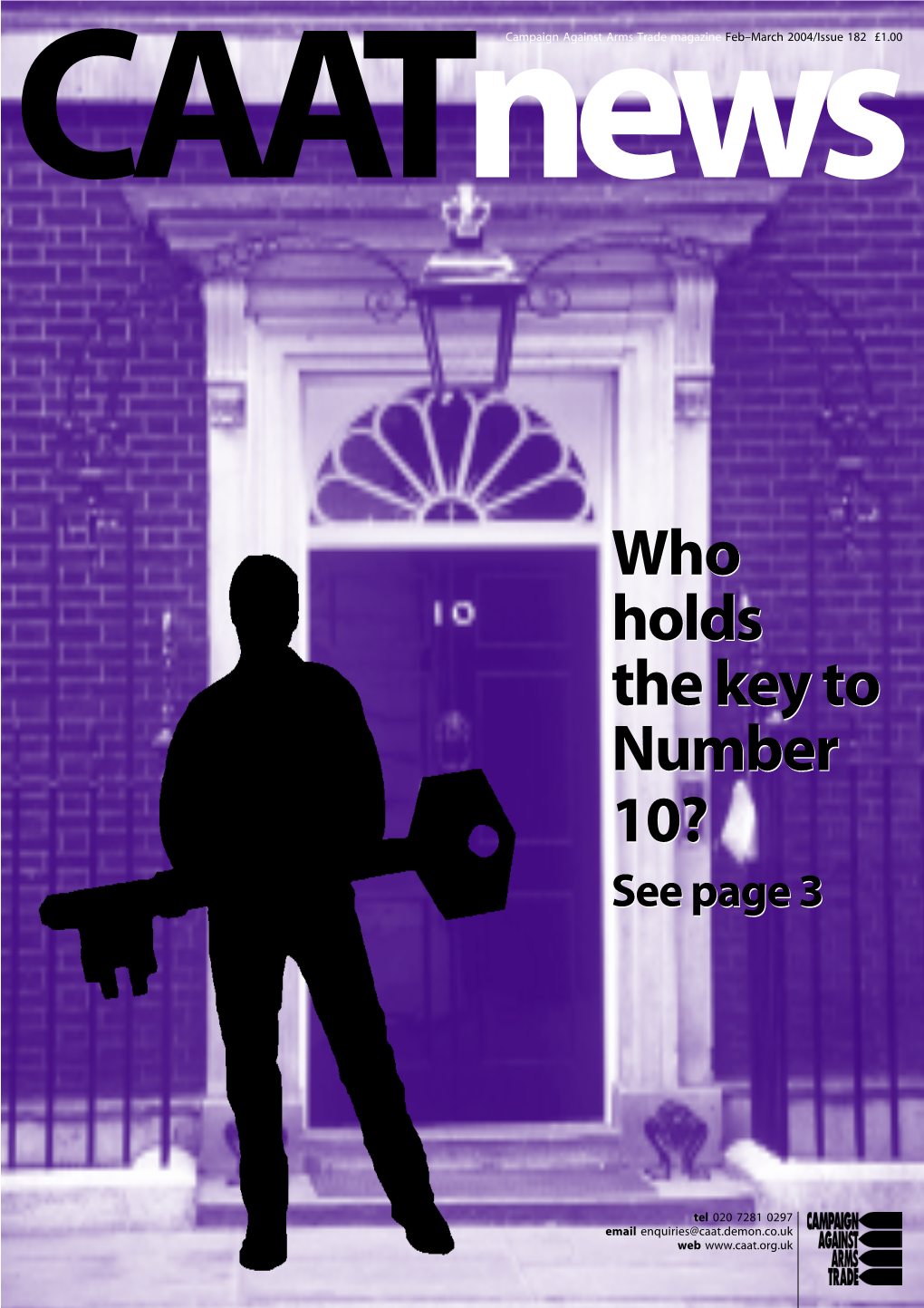Who Holds the Key to Number 10? See Page 3