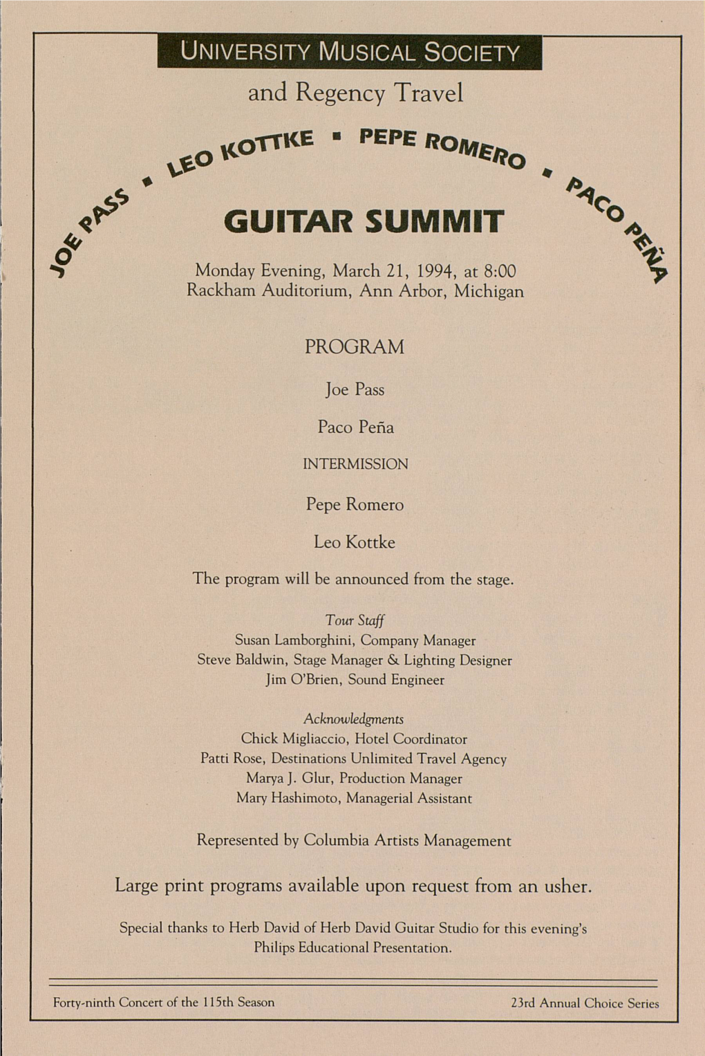 O GUITAR SUMMIT