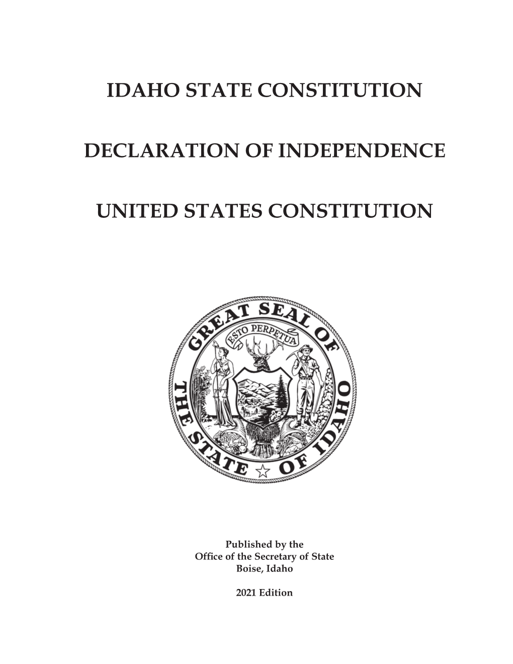 Idaho State Constitution