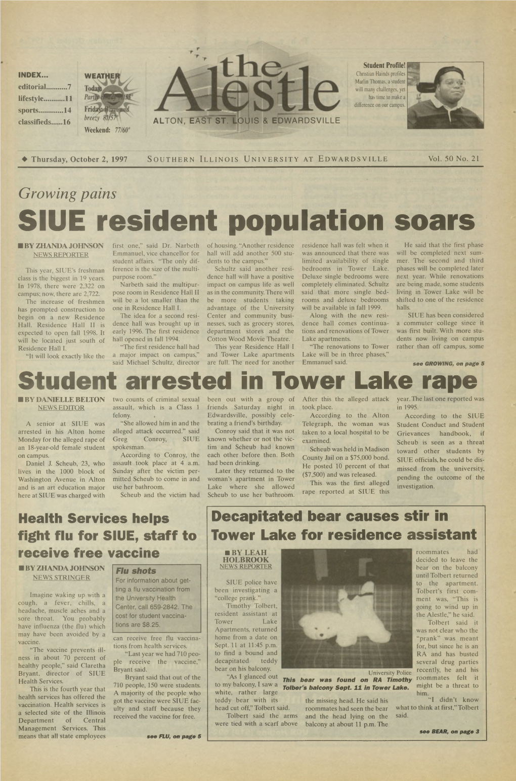 SIUE Resident Population Soars