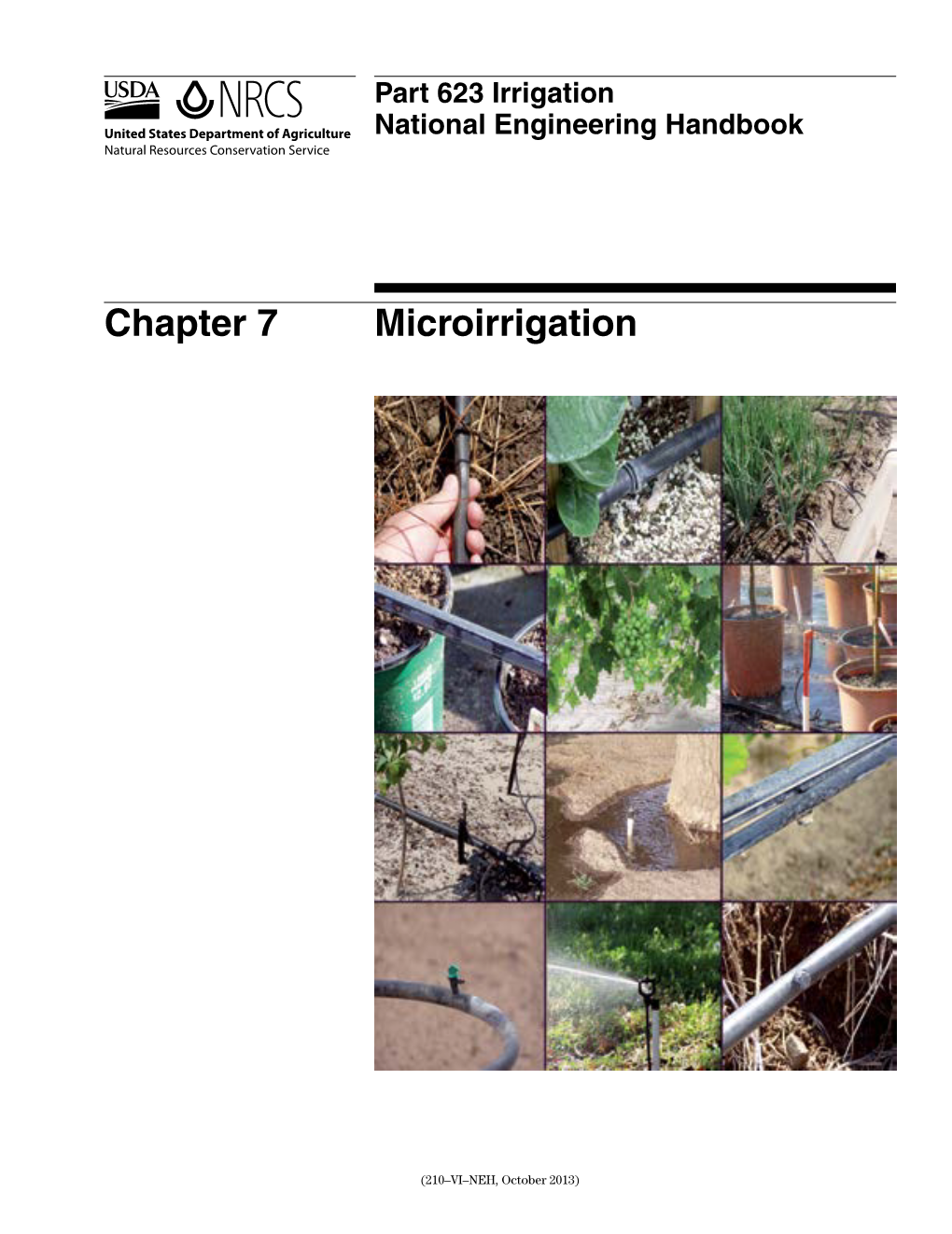 Chapter 7 Microirrigation