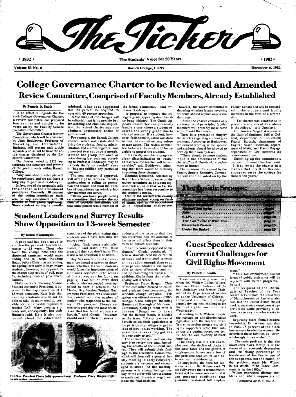 College Governance Charter Tobereviewed and Amended