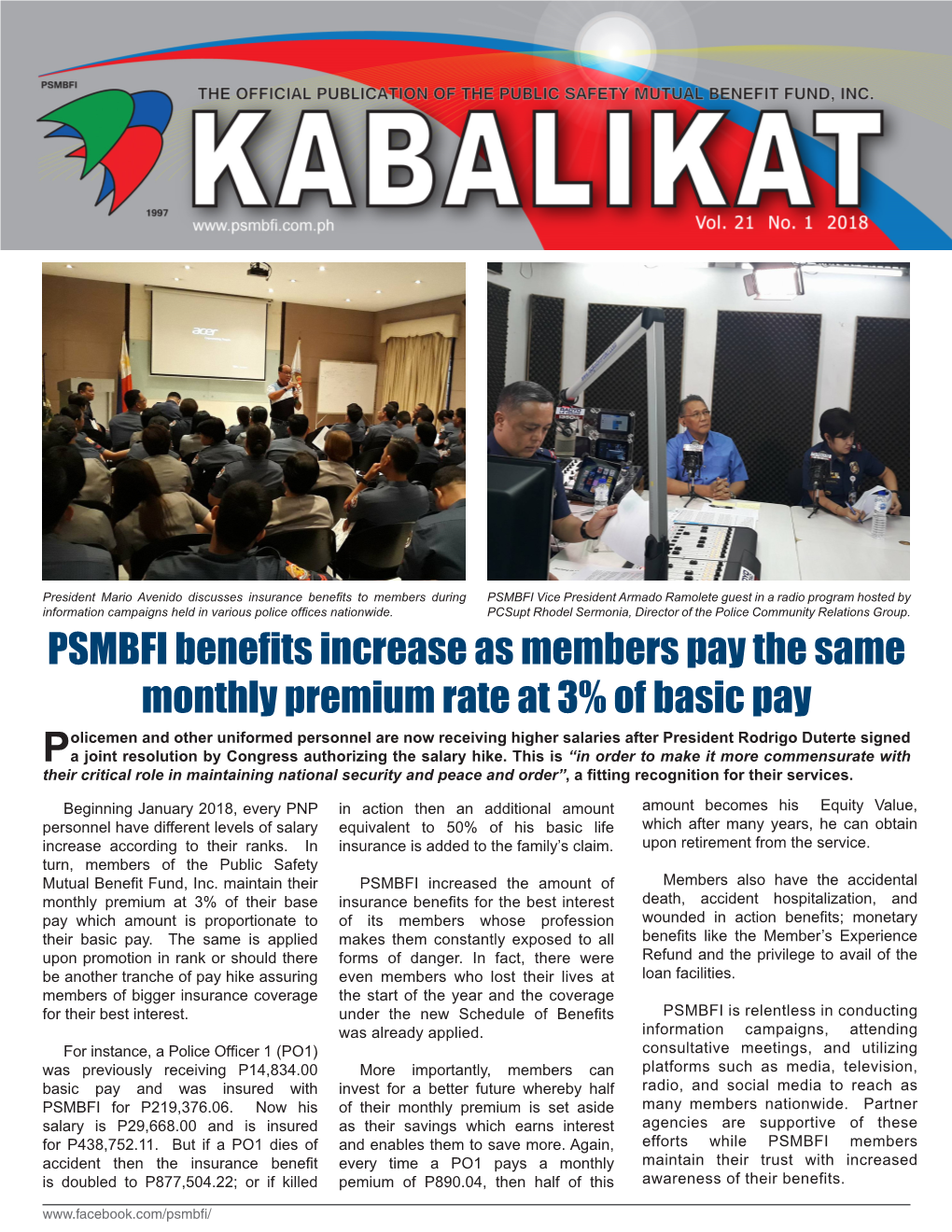PSMBFI Benefits Increase As Members Pay the Same Monthly