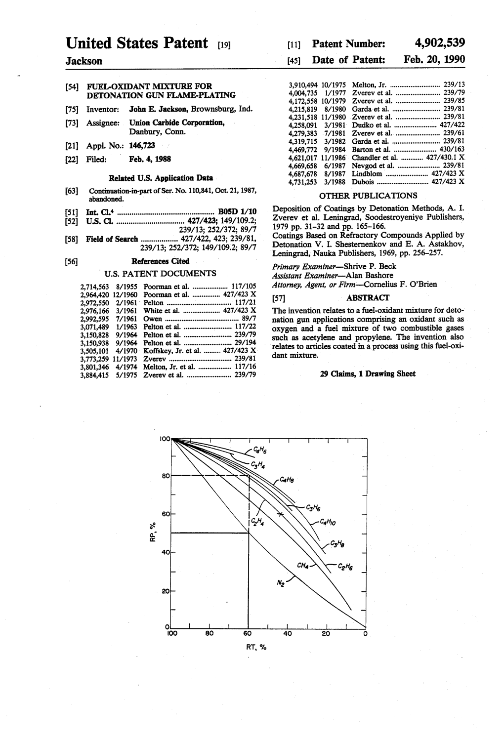 Umted States Patent [19] [11] Patent Number: 4,902,539