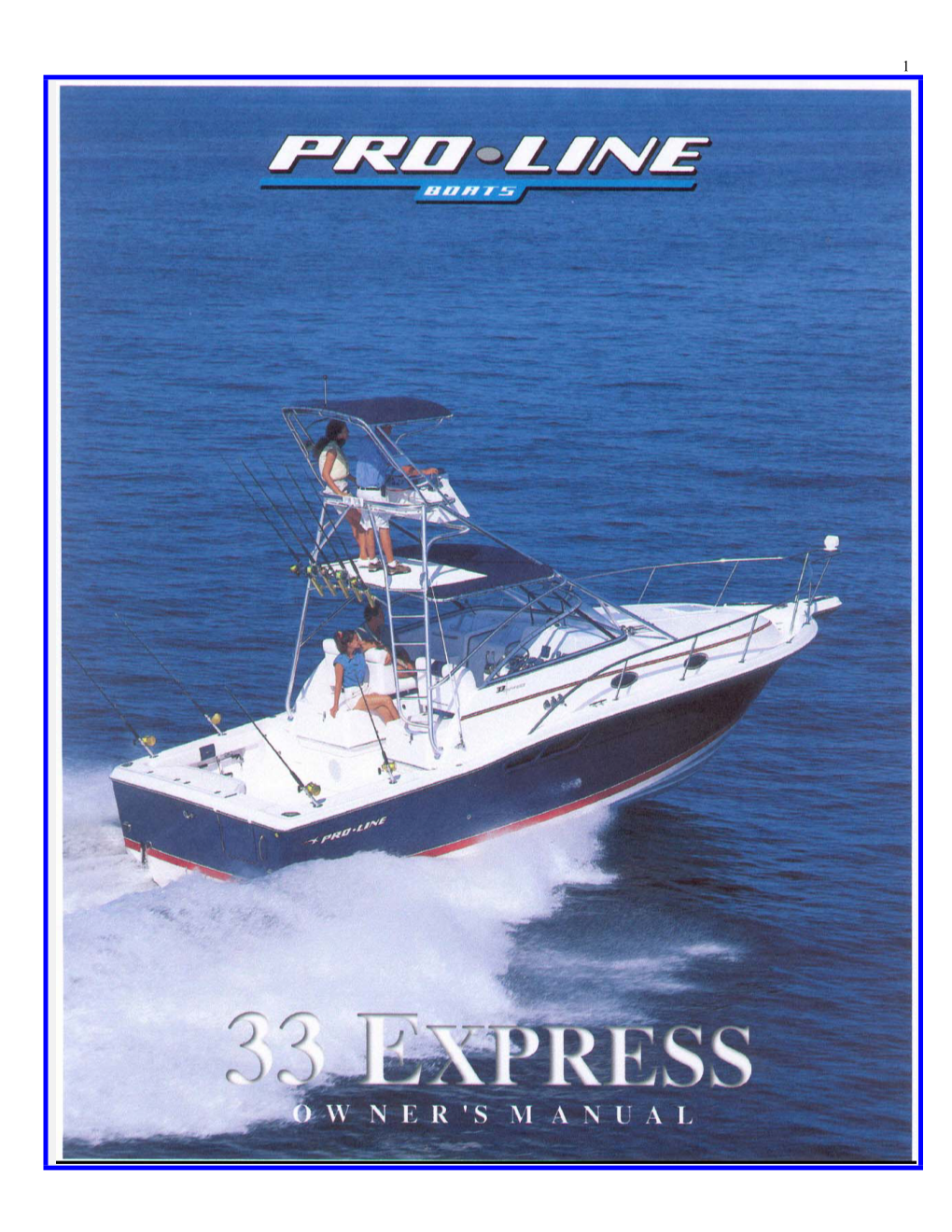 33 Express Owners Manual