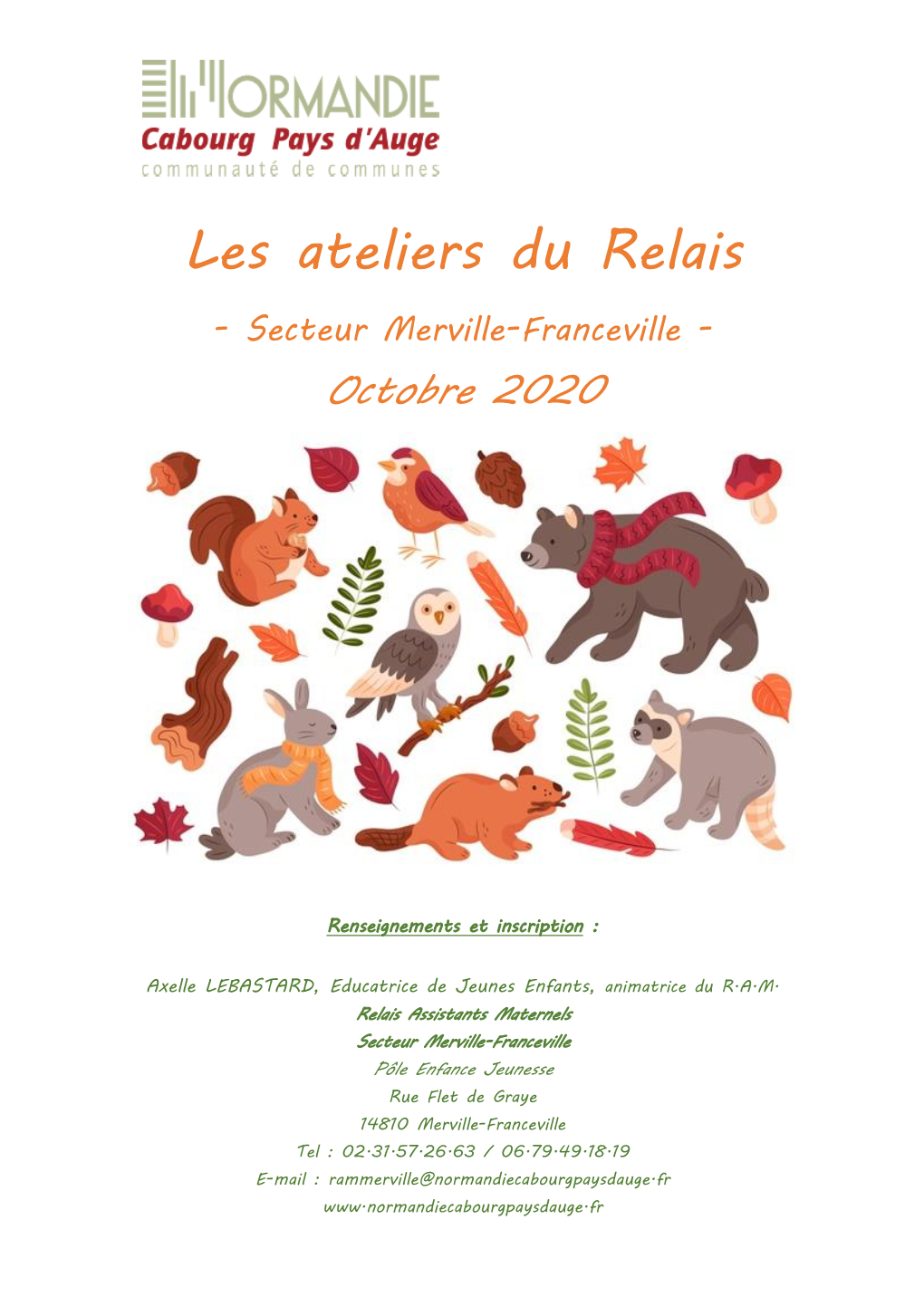 Les Ateliers Du Relais - Secteur Merville-Franceville - Octobre 2020