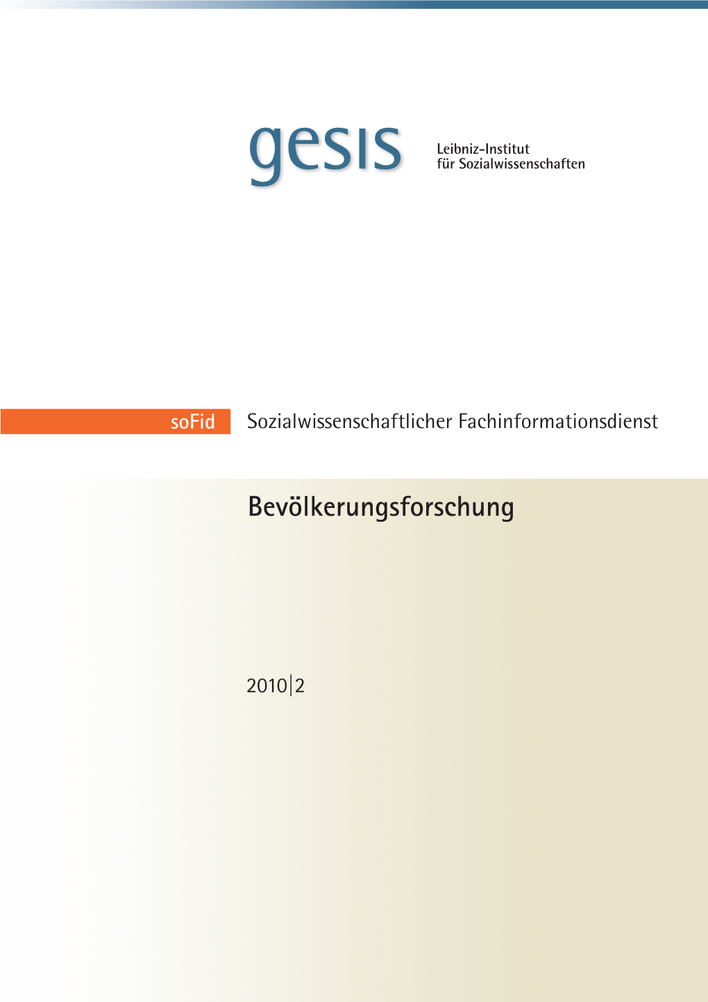 Bevölkerungsforschung