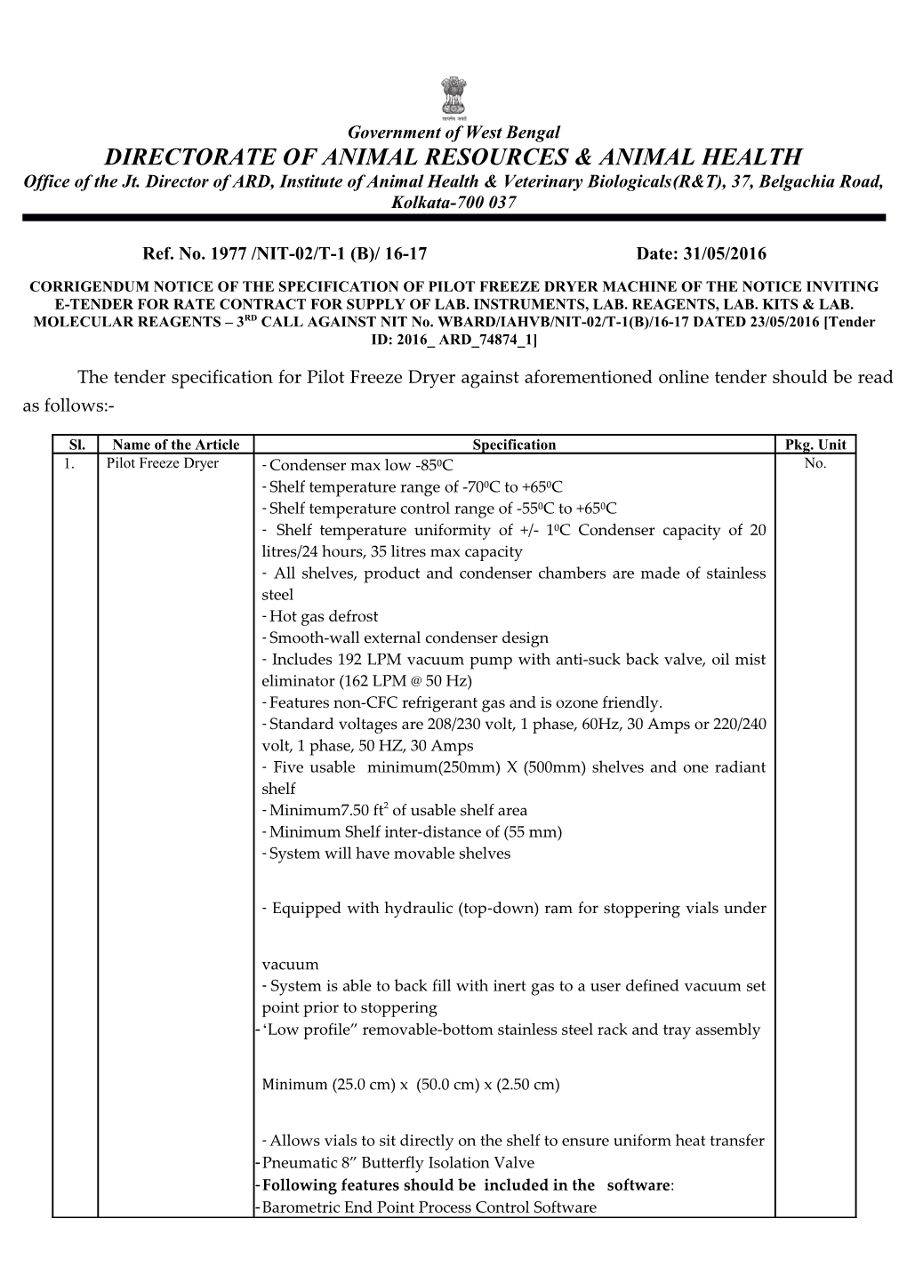 Directorate of Animal Resources & Animal Health s1