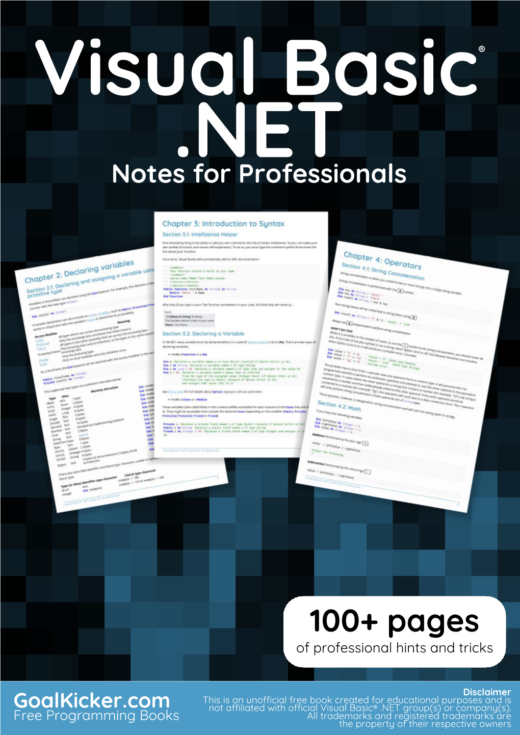 Visual Basic .NET Notes for Professionals