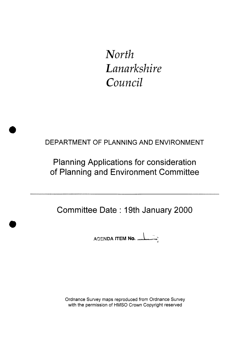 Department of Planning and Environment