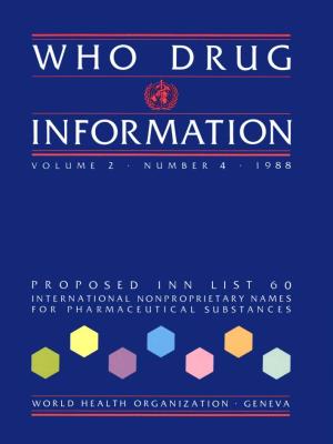 WHO Drug Information Vol. 02, No. 4, 1988