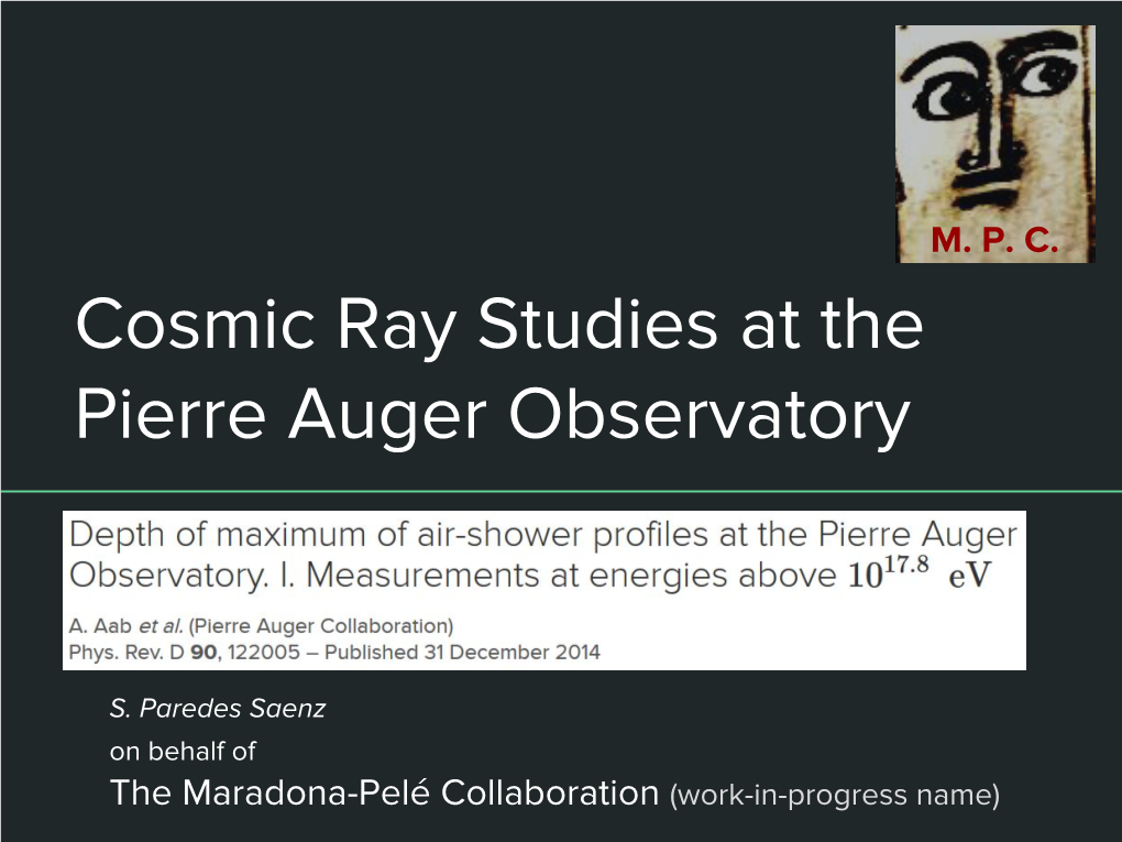 Cosmic Ray Studies at the Pierre Auger Observatory