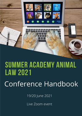 Summer Academy Animal Law 2021 Conference Handbook