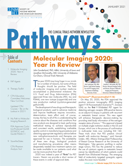 Molecular Imaging 2020: Year in Review