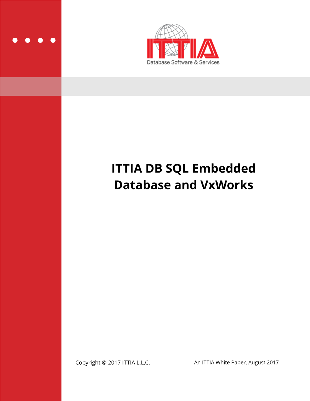 ITTIA DB SQL Embedded Database and Vxworks