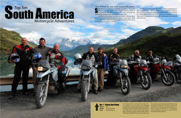 Top Ten Motorcycle Adventures