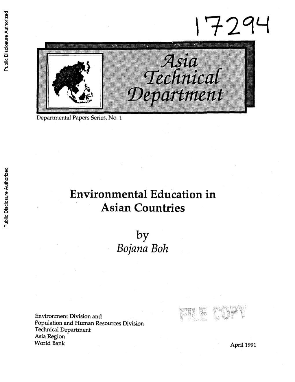 World Bank Document