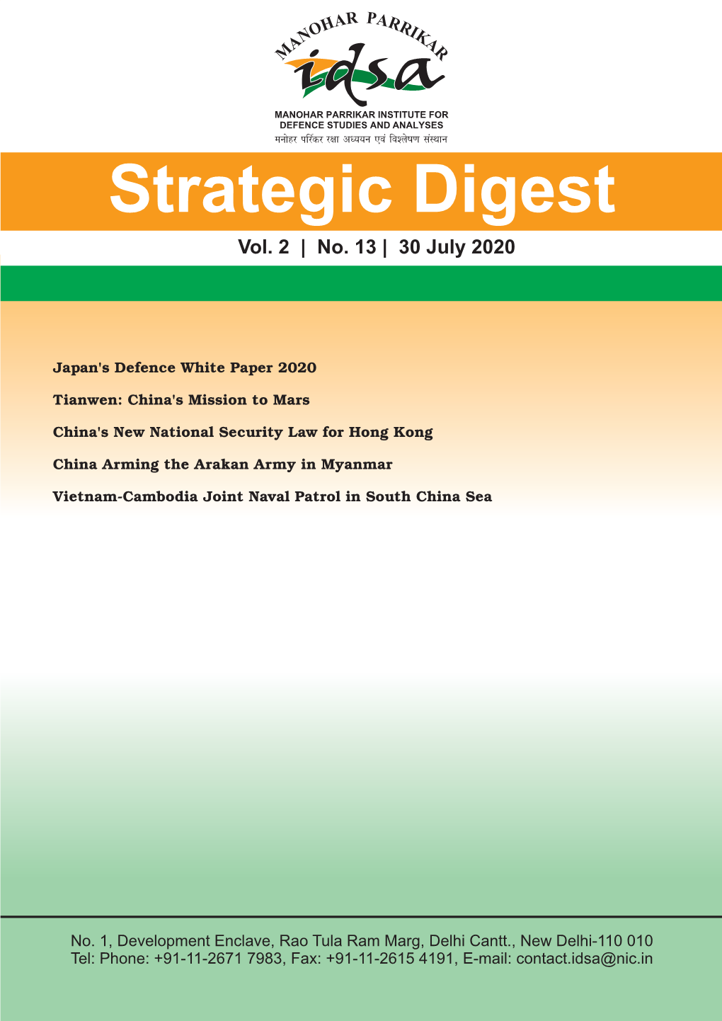 Strategic Digest Vol