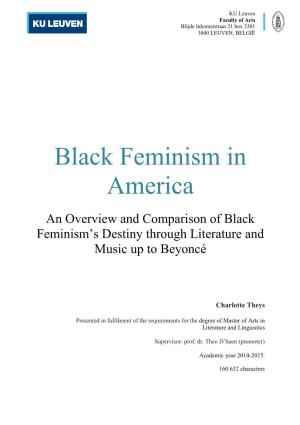 Black Feminism in America