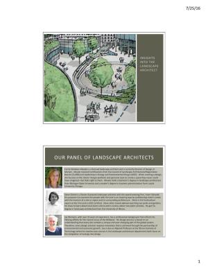 EAGL Landscape Architect Presentation