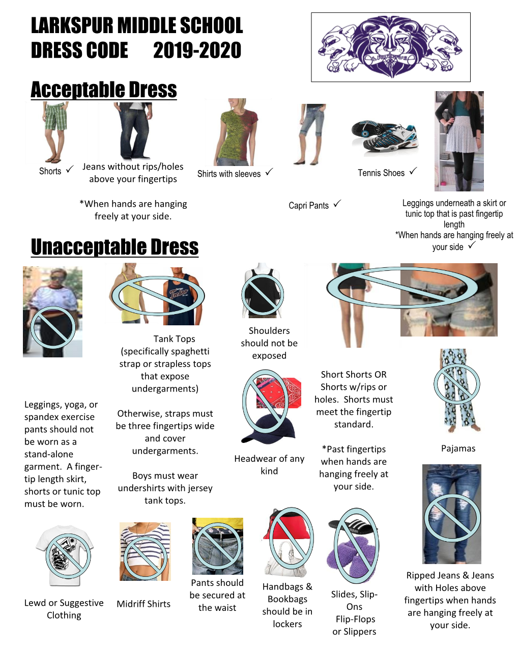 Student Dress Code