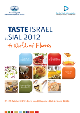 TASTE ISRAEL at SIAL 2012