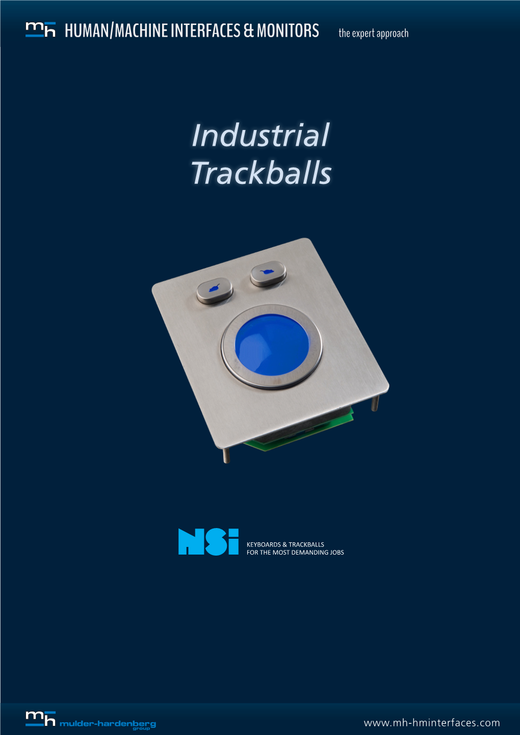NSI Industrial Trackballs Catalog