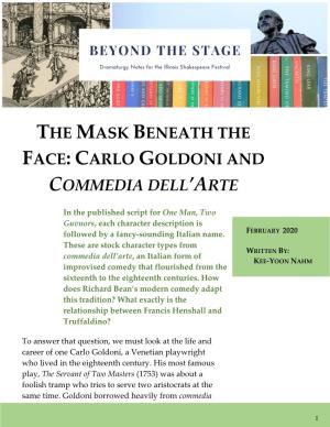 Carlo Goldoni and Commedia Dell'arte