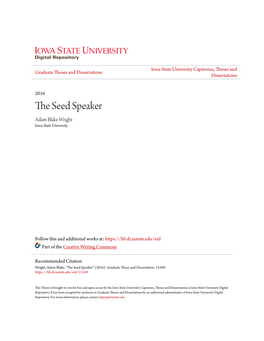 The Seed Speaker