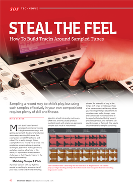 Steal the Feel Sampling Feature 12.11 Layout;6.Indd