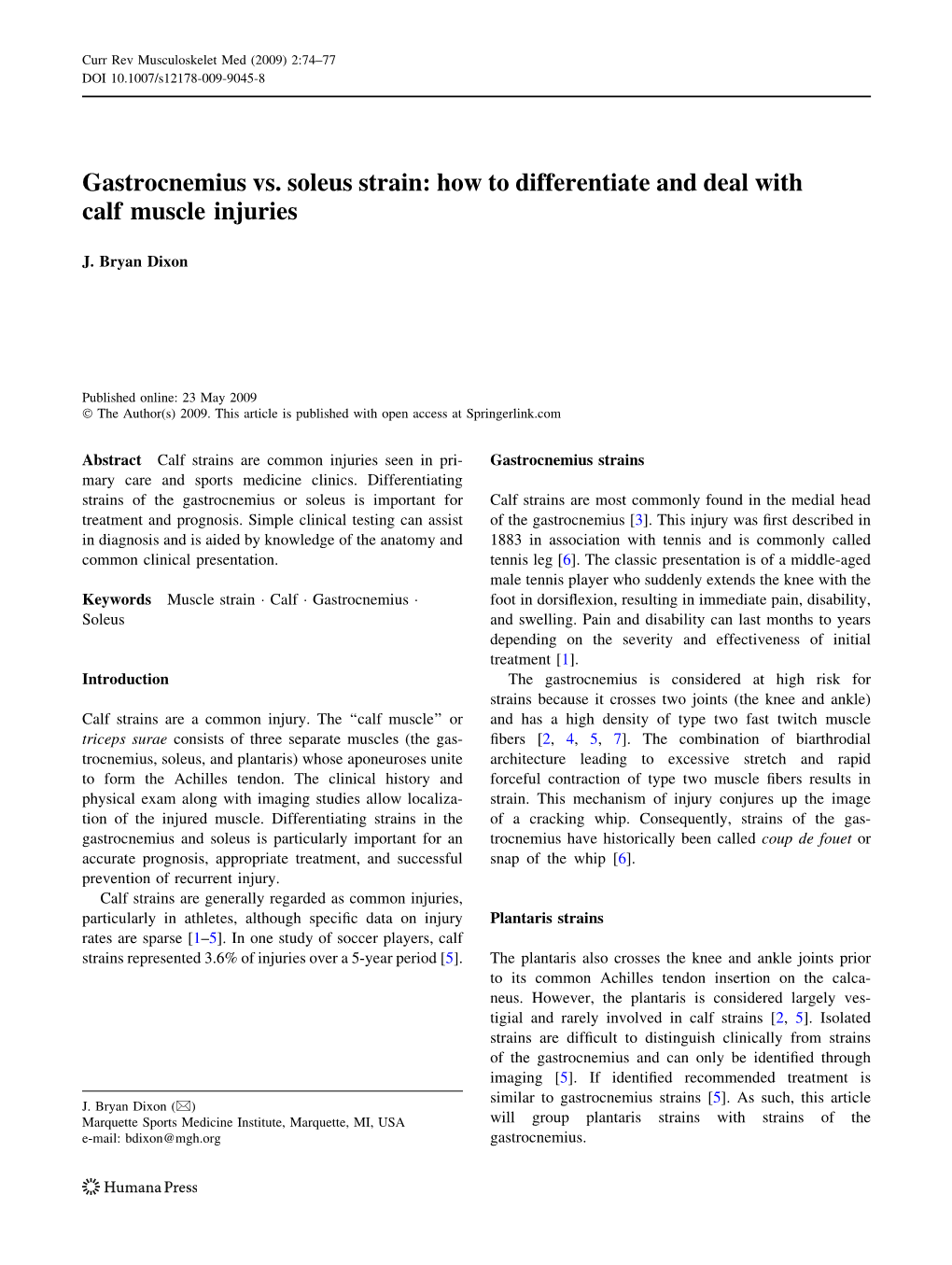 Gastrocnemius Vs. Soleus Strain How to Differentiate and Deal with