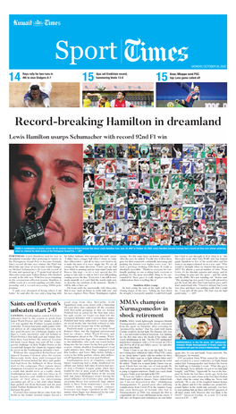 Record-Breaking Hamilton in Dreamland