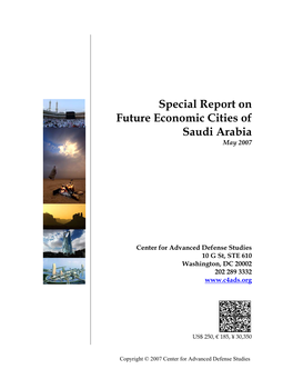 Future Economic Cities of Saudi Arabia May 2007