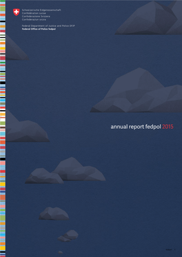 Annual Report Fedpol 2015