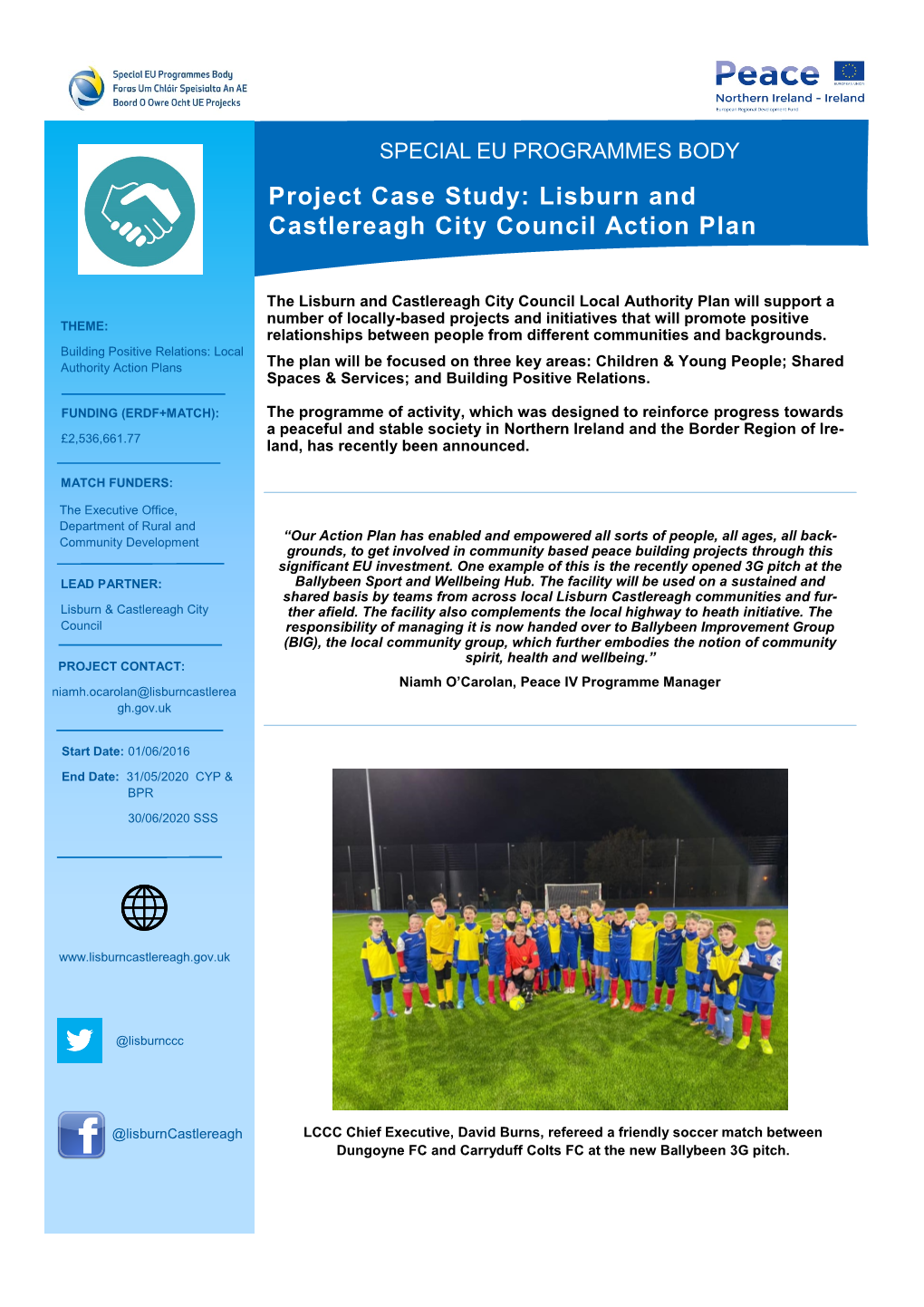 Lisburn and Castlereagh City Council Action Plan