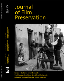 Journal of Film Preservation