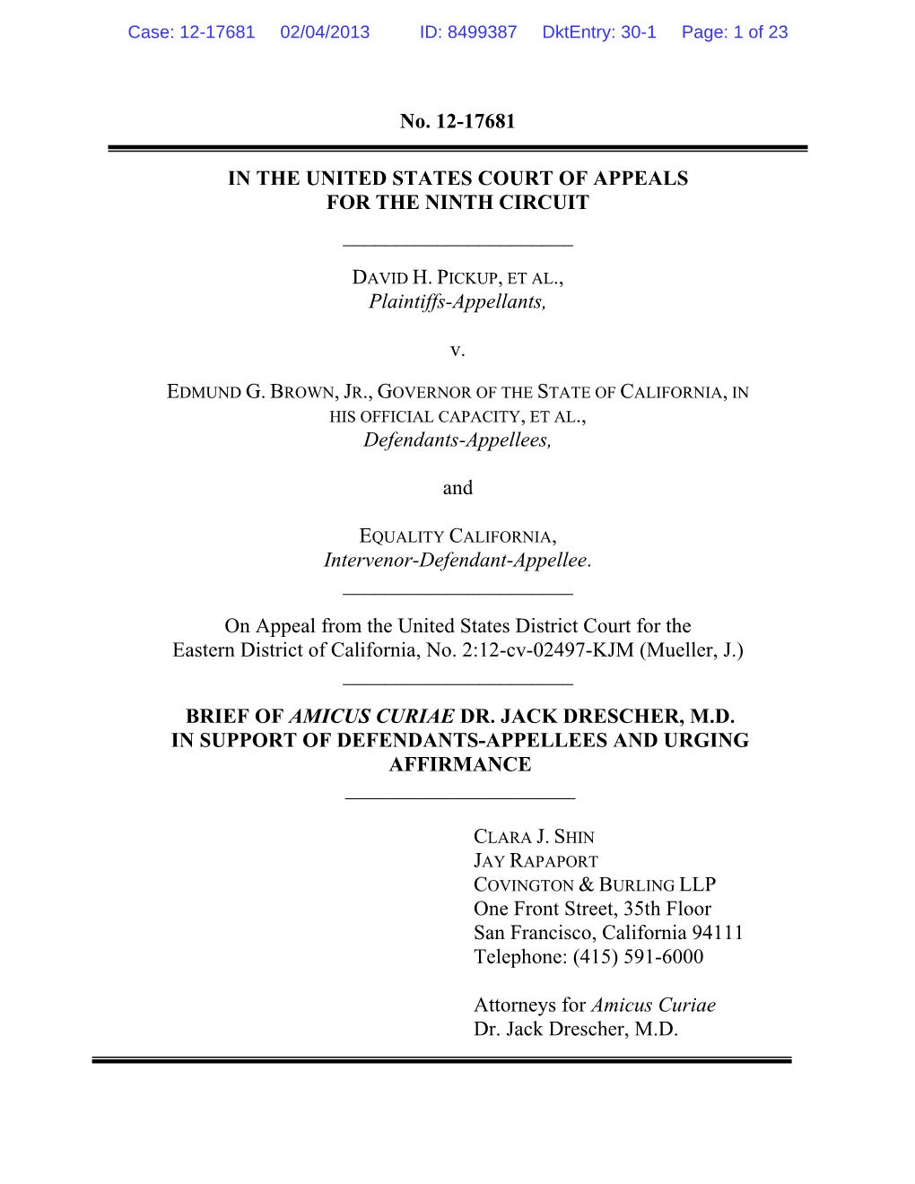 Plaintiffs-Appellants, V. Defend