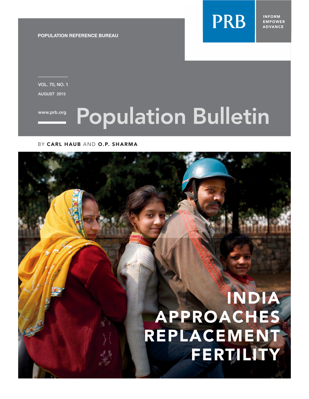 Population-Bulletin-2015-70-1-India.Pdf