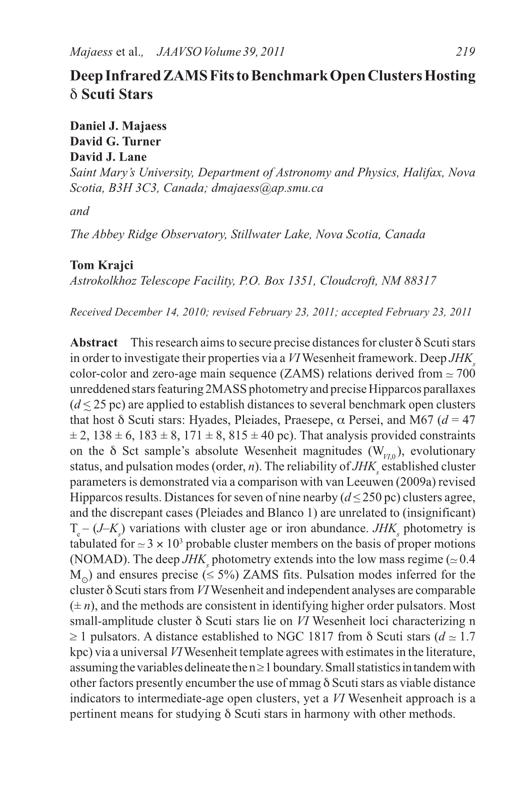 Deep Infrared ZAMS Fits to Benchmark Open Clusters Hosting D Scuti Stars