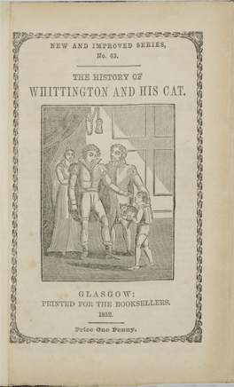 Whittington and His Cat