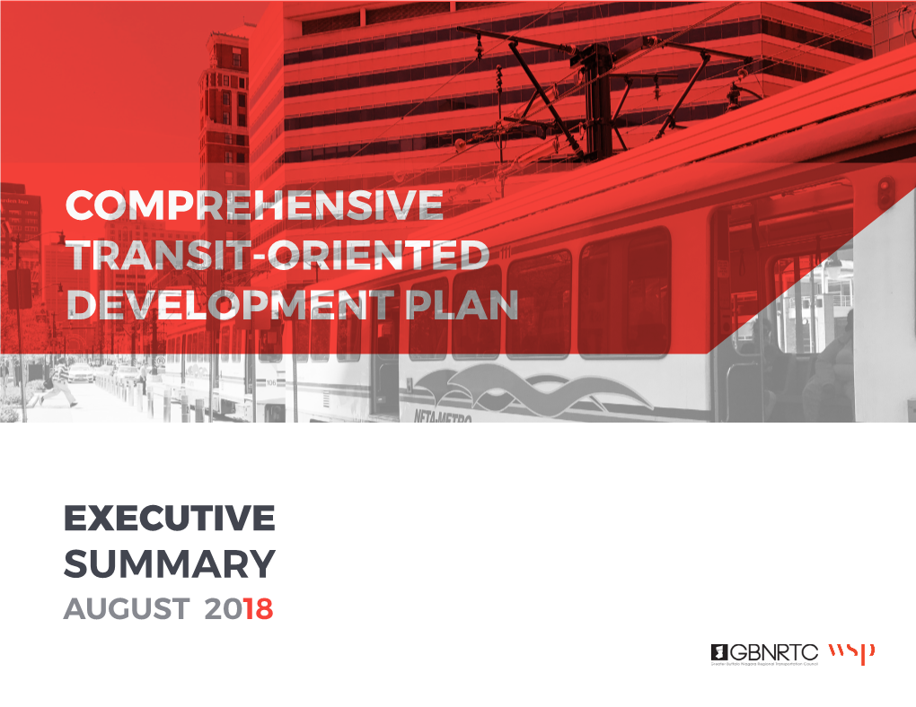 Comprehensive Transit-Oriented Development Planning | Final Report Table of Contents