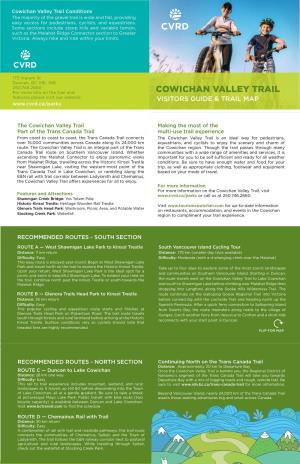 Cowichan Valley Trail Brochure (2021)
