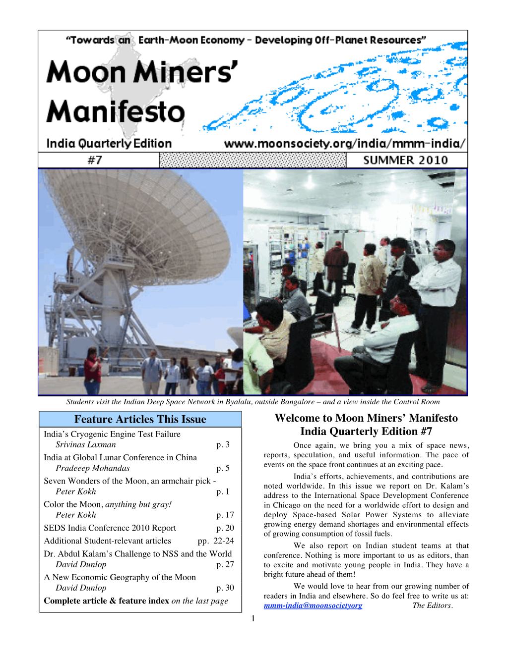 Welcome to Moon Miners' Manifesto India Quarterly Edition #7