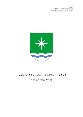 Lääne-Saare Valla Arengukava 2015–2023 (2030)