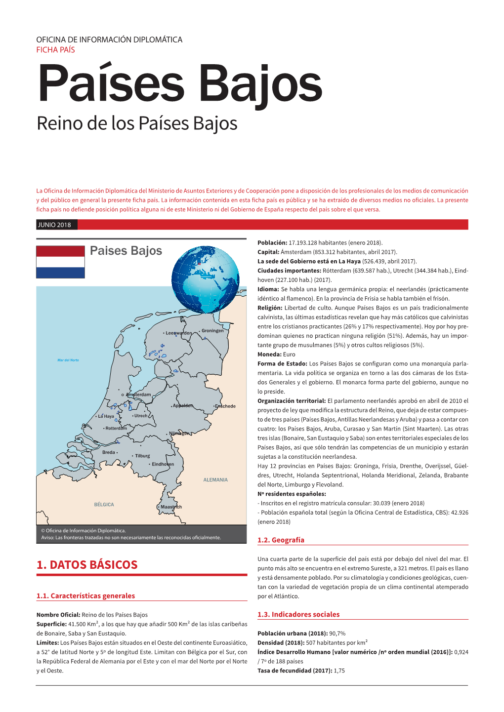 Países Bajos Reino De Los Países Bajos