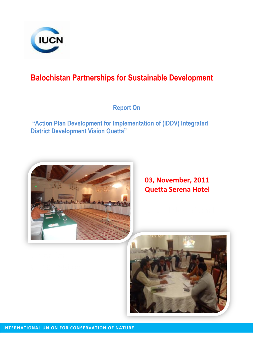 Quetta IDDV Action Plan Report