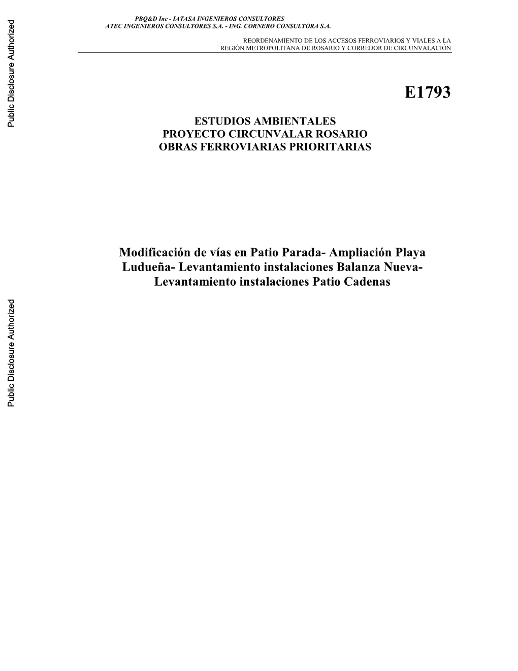 Componente Ambiental, No Significando Esta Añadidura, Que Se Reduzca Al Simple Componente Dado Que Por Su Naturaleza Trasciende El Abordaje Como Compartimento Estanco