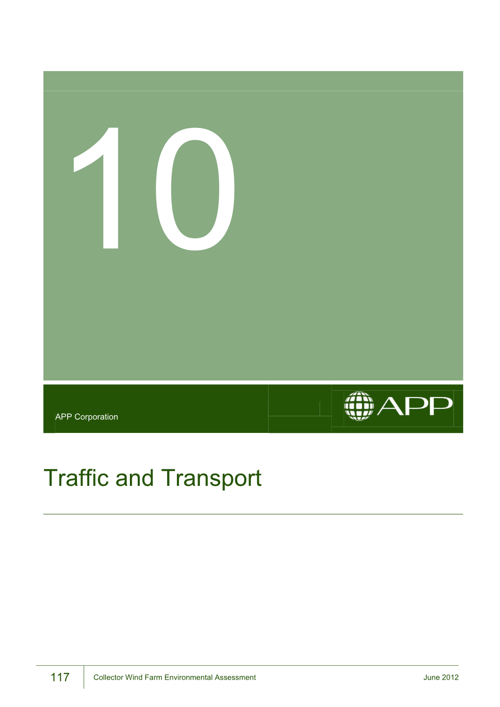 Traffic and Transport