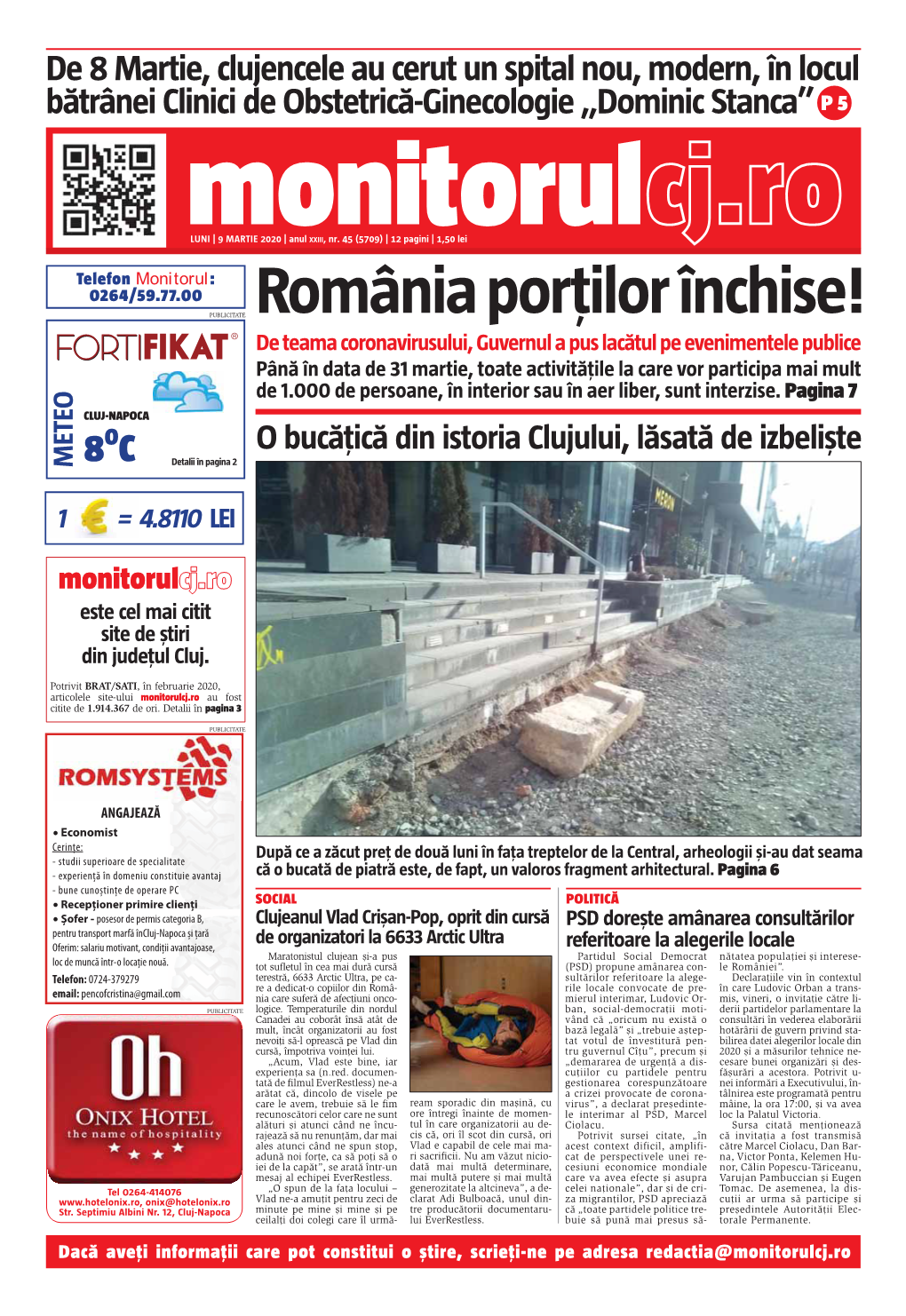 România Porților Închise!